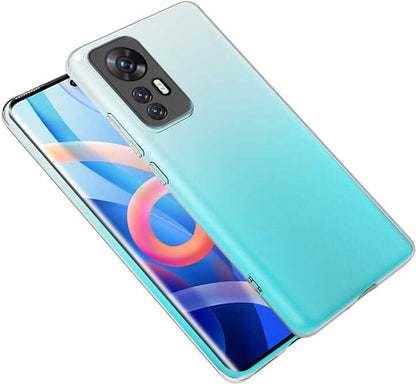 Xiaomi Mi 12 Kılıf Mnc Süper Silikon Kapak-Renksiz