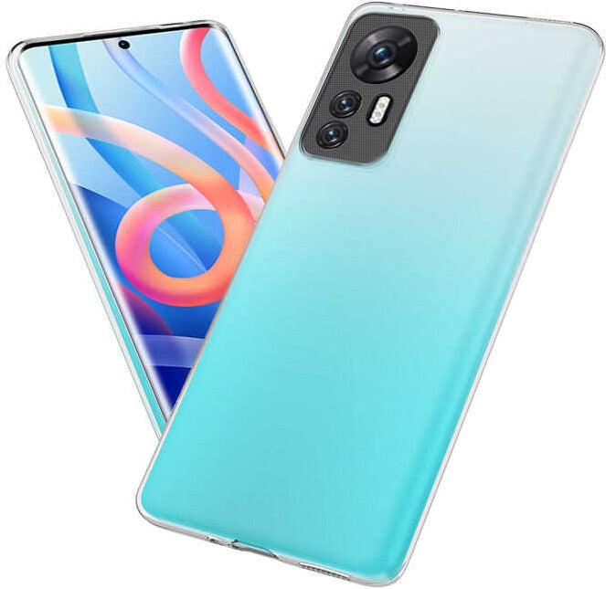 Xiaomi Mi 12 Kılıf Mnc Süper Silikon Kapak-Renksiz