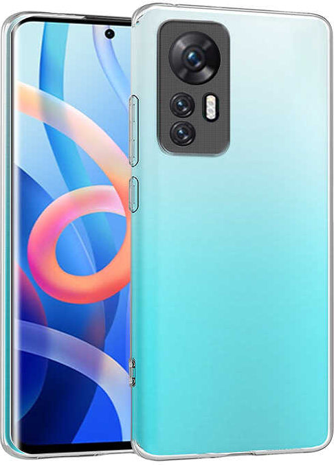 Xiaomi Mi 12 Kılıf Mnc Süper Silikon Kapak-Renksiz