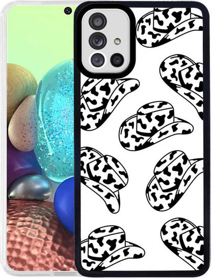 Galaxy A71 Kılıf Mnc M-Fit Desenli Kapak-Hat No5