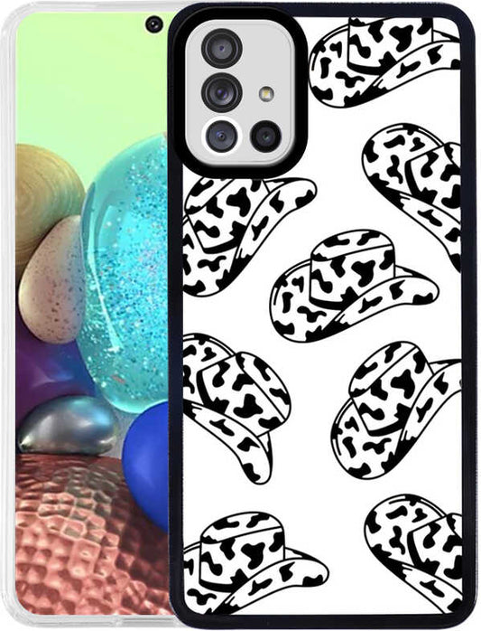 Galaxy A71 Kılıf Mnc M-Fit Desenli Kapak-Hat No5