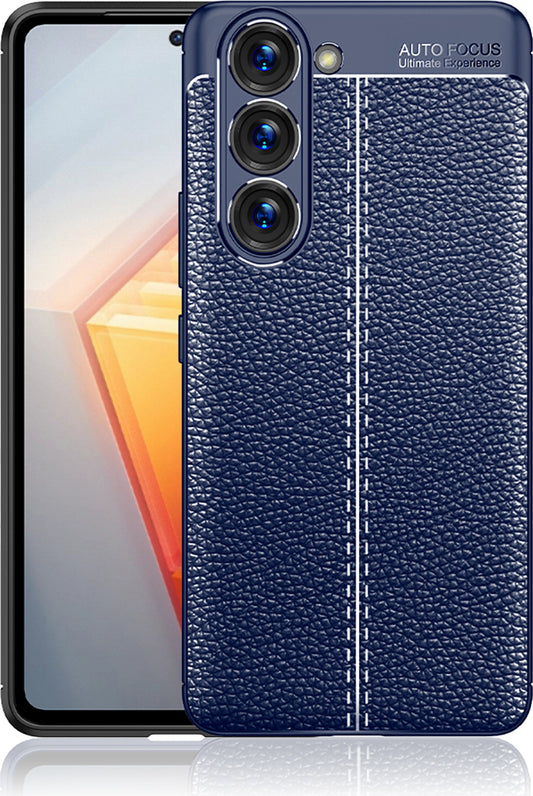 Galaxy S23 Plus Kılıf Mnc Niss Silikon Kapak-Lacivert