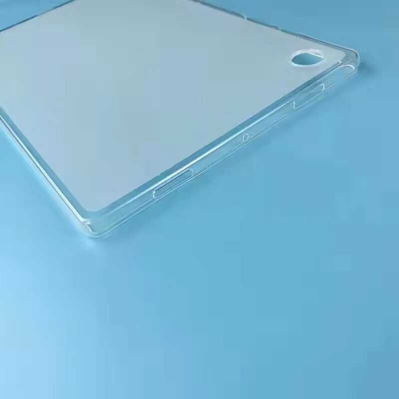 Galaxy Tab A8 10.5 SM-X200 (2021) Kılıf  Uyumlu Mnc Tablet Süper Silikon Kapak-Renksiz