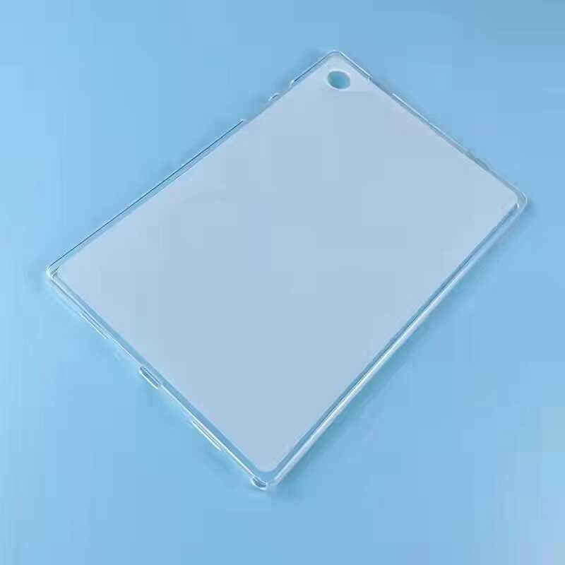 Galaxy Tab A8 10.5 SM-X200 (2021) Kılıf  Uyumlu Mnc Tablet Süper Silikon Kapak-Renksiz