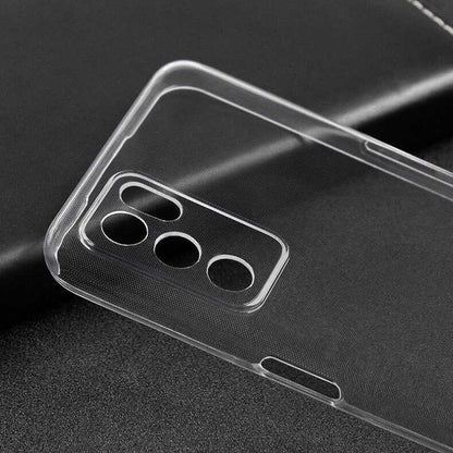 Oppo A16 Kılıf Mnc Süper Silikon Kapak-Renksiz