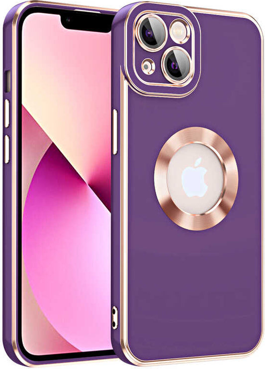 Apple iPhone 14 Kılıf Mnc Kongo Kapak-Koyu Mor