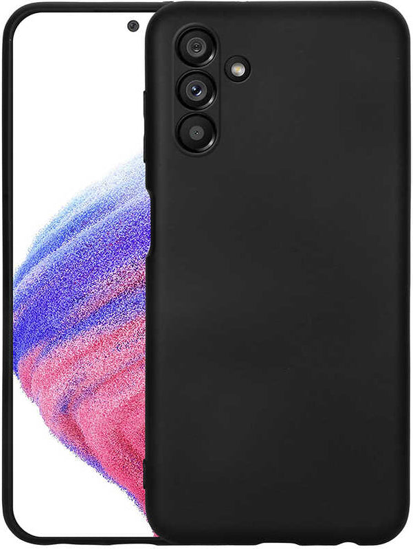 Galaxy A04S Kılıf Mnc Mara Laaakan Kapak-Siyah