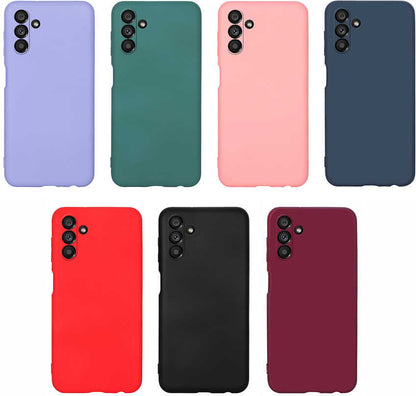 Galaxy A04S Kılıf Mnc Mara Laaakan Kapak-Siyah