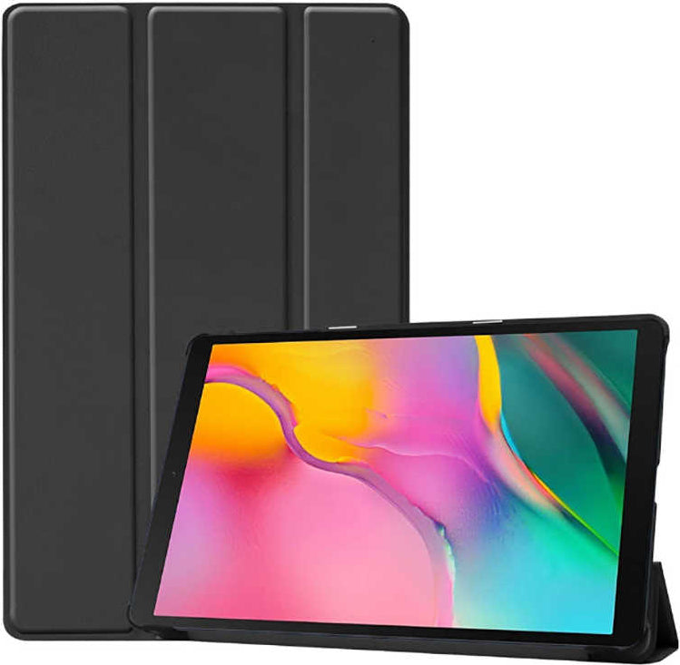 Galaxy T720 Tab S5E  Uyumlu Mnc Smart Cover Standlı 1-1 Kılıf-Pembe