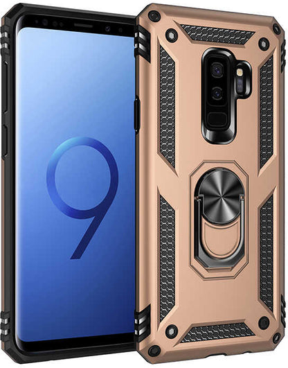 Galaxy S9 Plus Kılıf Mnc Vega Kapak-Gold