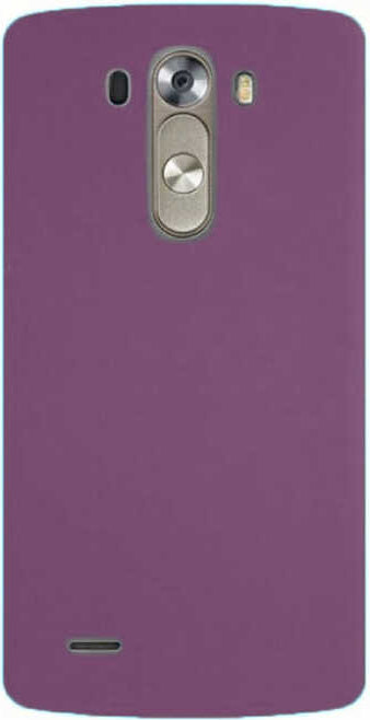 Lg G3 Kılıf Mnc Premier Silikon Kapak-Mürdüm