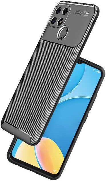 Oppo A15S Kılıf Mnc Negro Silikon Kapak-Kahverengi