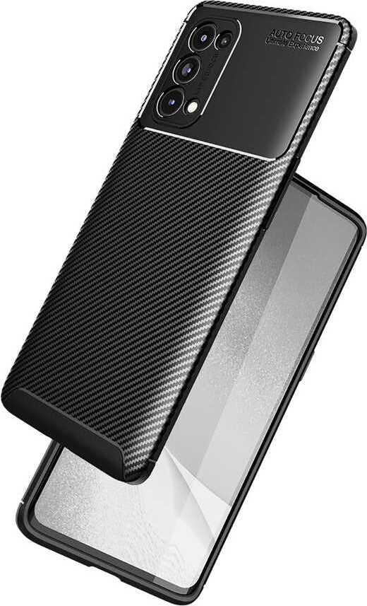 Oppo Reno 5 Pro 5g Kılıf Mnc Negro Silikon Kapak-Siyah