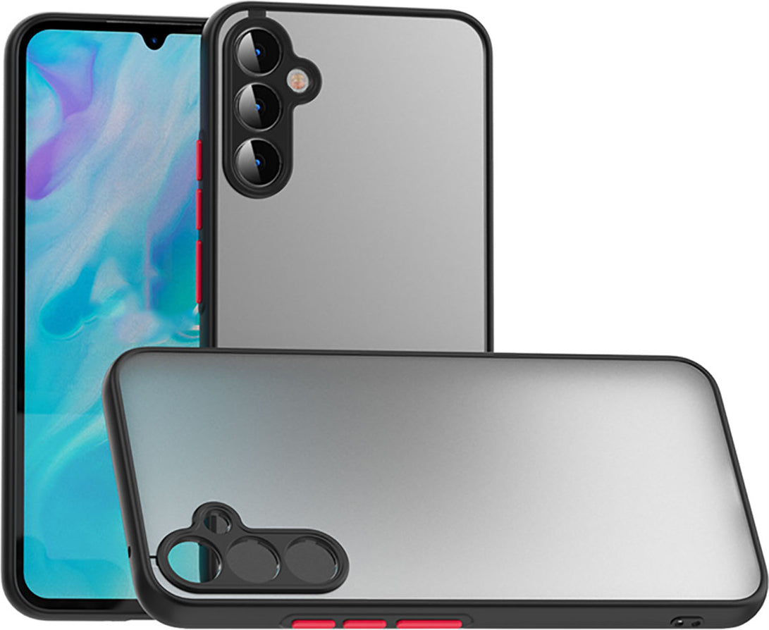 Galaxy A14 Kılıf Mnc Hux Kapak-Siyah