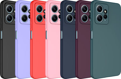 Xiaomi Redmi Note 12 4g Kılıf Mnc Mara Laaakan Kapak-Pembe