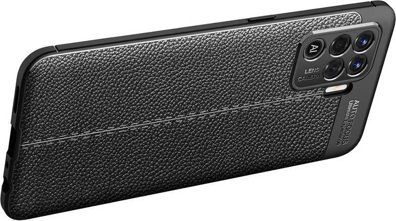 Oppo Reno 5 Lite Kılıf Mnc Niss Silikon Kapak-Kırmızı