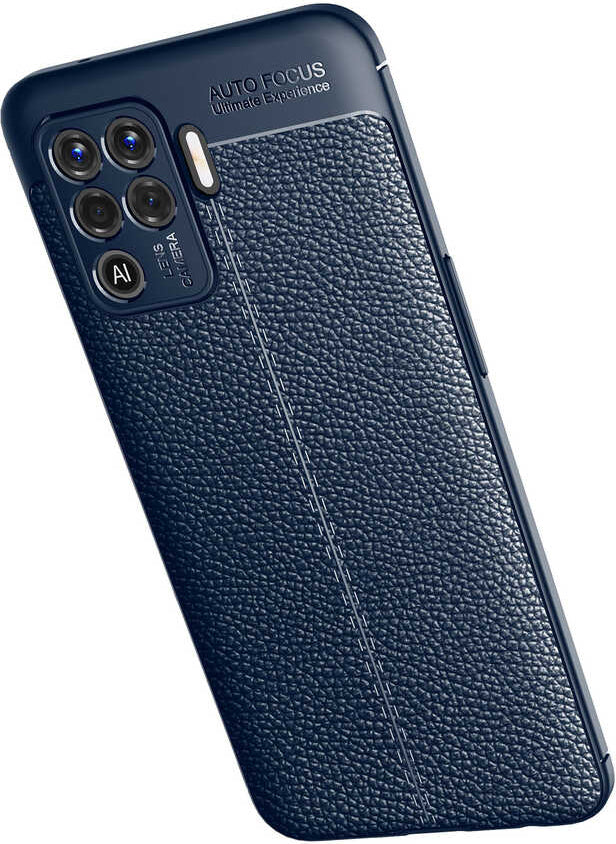 Oppo Reno 5 Lite Kılıf Mnc Niss Silikon Kapak-Kırmızı