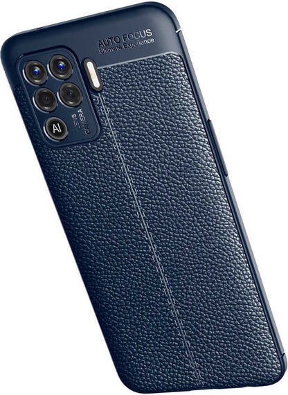 Oppo Reno 5 Lite Kılıf Mnc Niss Silikon Kapak-Kırmızı