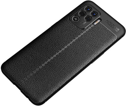 Oppo Reno 5 Lite Kılıf Mnc Niss Silikon Kapak-Kırmızı