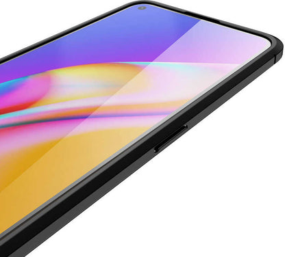 Oppo Reno 5 Lite Kılıf Mnc Niss Silikon Kapak-Kırmızı