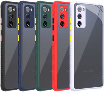 Galaxy S20 Fe Kılıf mnc Kaff Kapak-Kırmızı