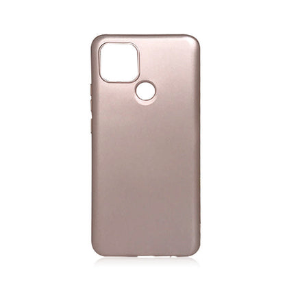 Oppo A15S Kılıf Mnc Premier Silikon Kapak-Rose Gold