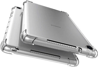 iPad Pro 10.5 (7.nesil) - Uyumlu Uyumlu Mnc Tablet Nitro Anti Shock Silikon Kapak-Renksiz