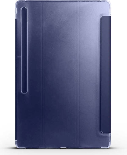Galaxy Tab S8 Ultra SM-X900  Uyumlu Mnc Smart Cover Standlı 1-1 Kılıf-Pembe