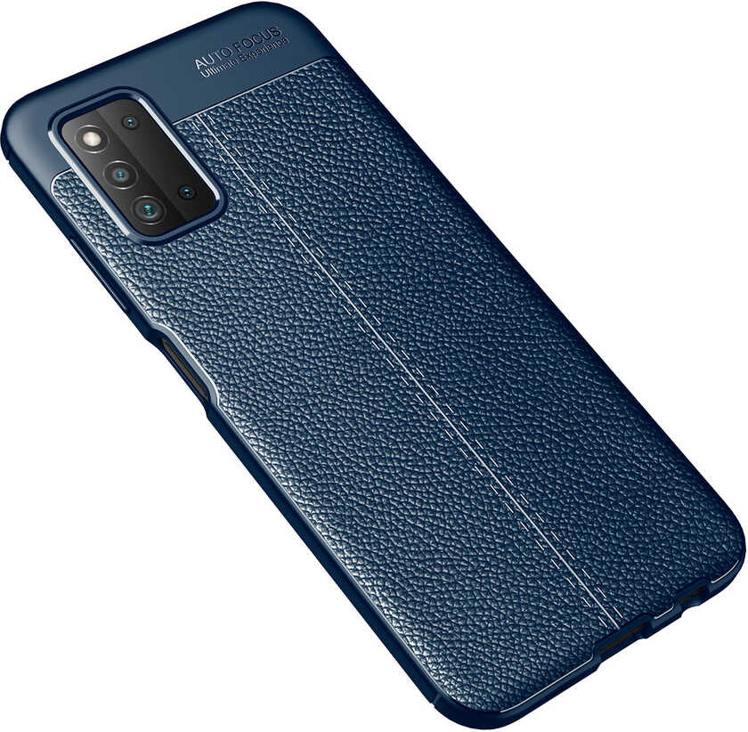 Galaxy A03S Kılıf Mnc Niss Silikon Kapak-Siyah