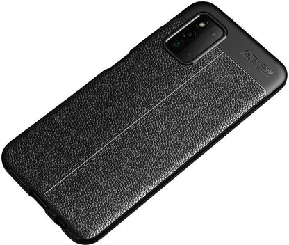 Galaxy A03S Kılıf Mnc Niss Silikon Kapak-Siyah