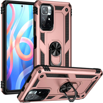 Xiaomi Redmi Note 11T 5g Kılıf Mnc Vega Kapak-Rose Gold