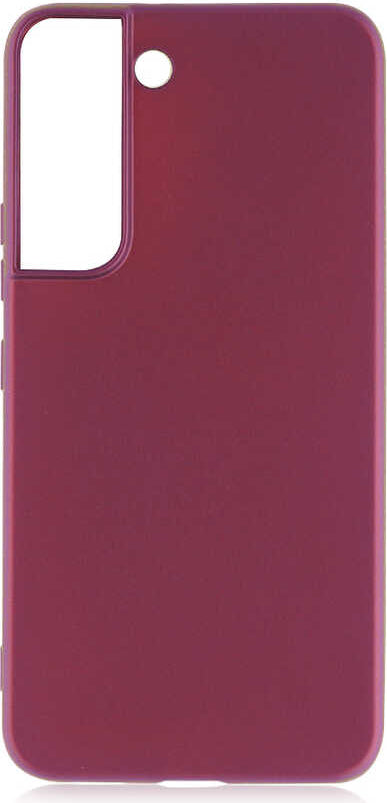 Galaxy S22 Kılıf Mnc Premier Silikon Kapak-Mürdüm