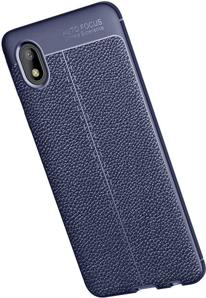 Galaxy A01 Core Kılıf Mnc Niss Silikon Kapak-Kırmızı