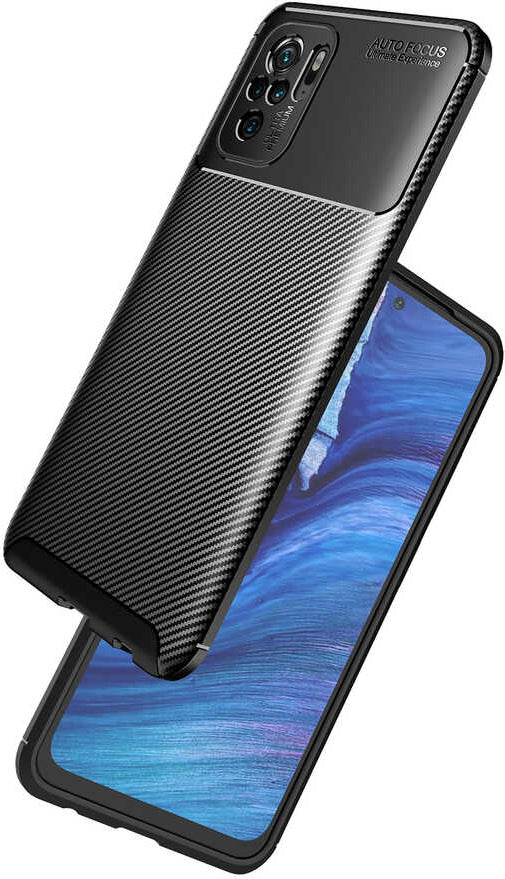Xiaomi Redmi Note 10S Kılıf Mnc Negro Silikon Kapak-Lacivert