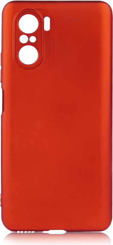 Xiaomi Redmi K40 Kılıf Mnc Premier Silikon Kapak-Kırmızı