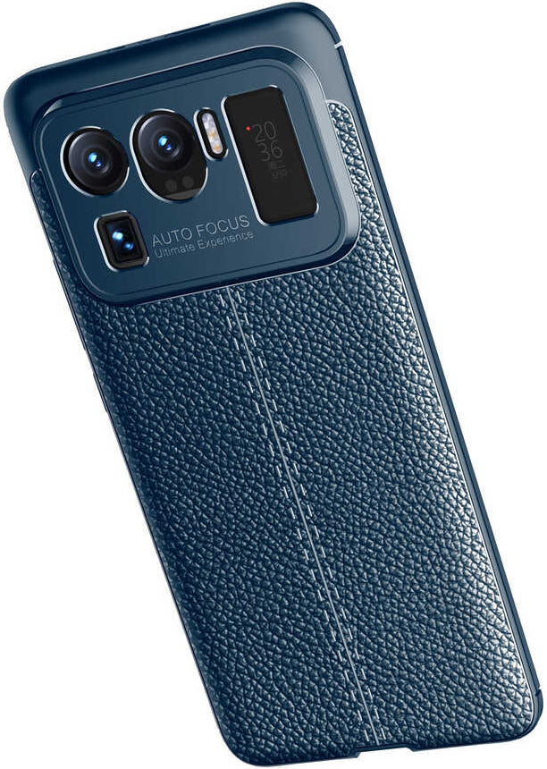 Xiaomi Mi 11 Ultra Kılıf Mnc Niss Silikon Kapak-Siyah