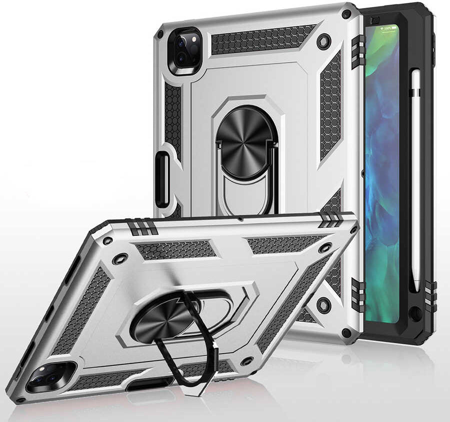 iPad Pro 11 2022 M2. Nesil Uyumlu Uyumlu Mnc Tablet Vega Kapak-Mavi