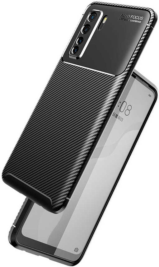 Huawei P40 Lite 5g Kılıf Mnc Negro Silikon Kapak-Lacivert
