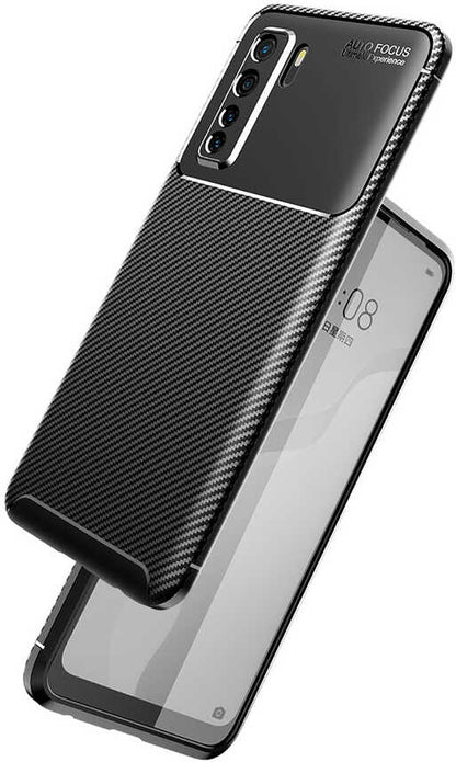 Huawei P40 Lite 5g Kılıf Mnc Negro Silikon Kapak-Lacivert