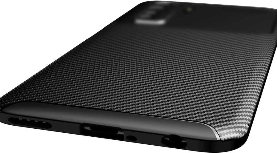 Huawei P40 Lite 5g Kılıf Mnc Negro Silikon Kapak-Lacivert