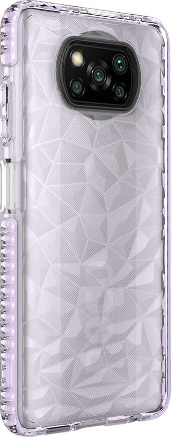 Xiaomi Poco X3 Kılıf Mnc Buzz Kapak-Mor