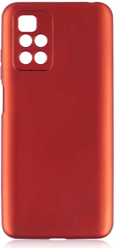 Xiaomi Redmi 10 Kılıf Mnc Premier Silikon Kapak-Kırmızı