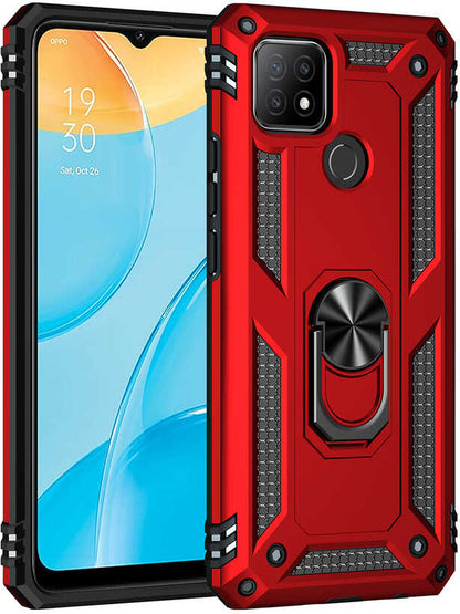 Oppo A15S Kılıf Mnc Vega Kapak-Gold