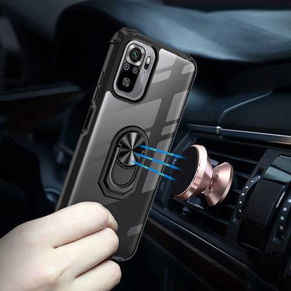 Xiaomi Poco M5S Kılıf Mnc Mola Kapak-Kırmızı