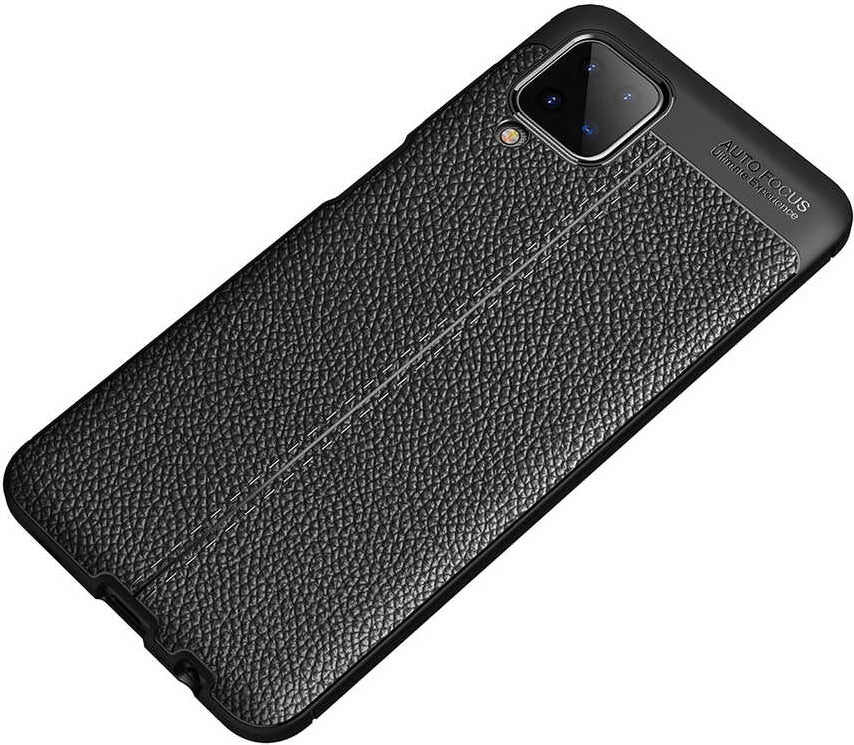 Galaxy A12 Kılıf Mnc Niss Silikon Kapak-Kırmızı