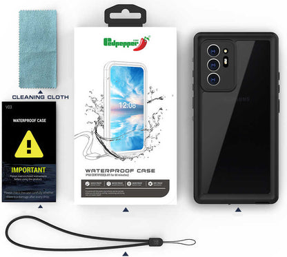 Galaxy Note 20 Ultra Kılıf 1-1 Su Geçirmez Kılıf-Siyah