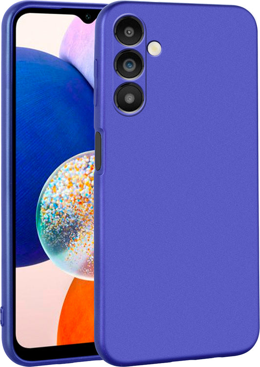 Galaxy A14 Kılıf Mnc Premier Silikon Kapak-Saks Mavi