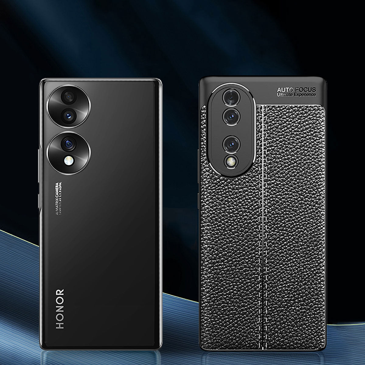 Huawei Honor 70 Kılıf Mnc Niss Silikon Kapak-Lacivert