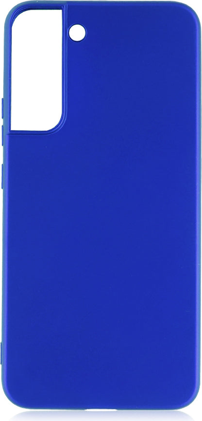 Galaxy S22 Plus Kılıf Mnc Premier Silikon Kapak-Saks Mavi