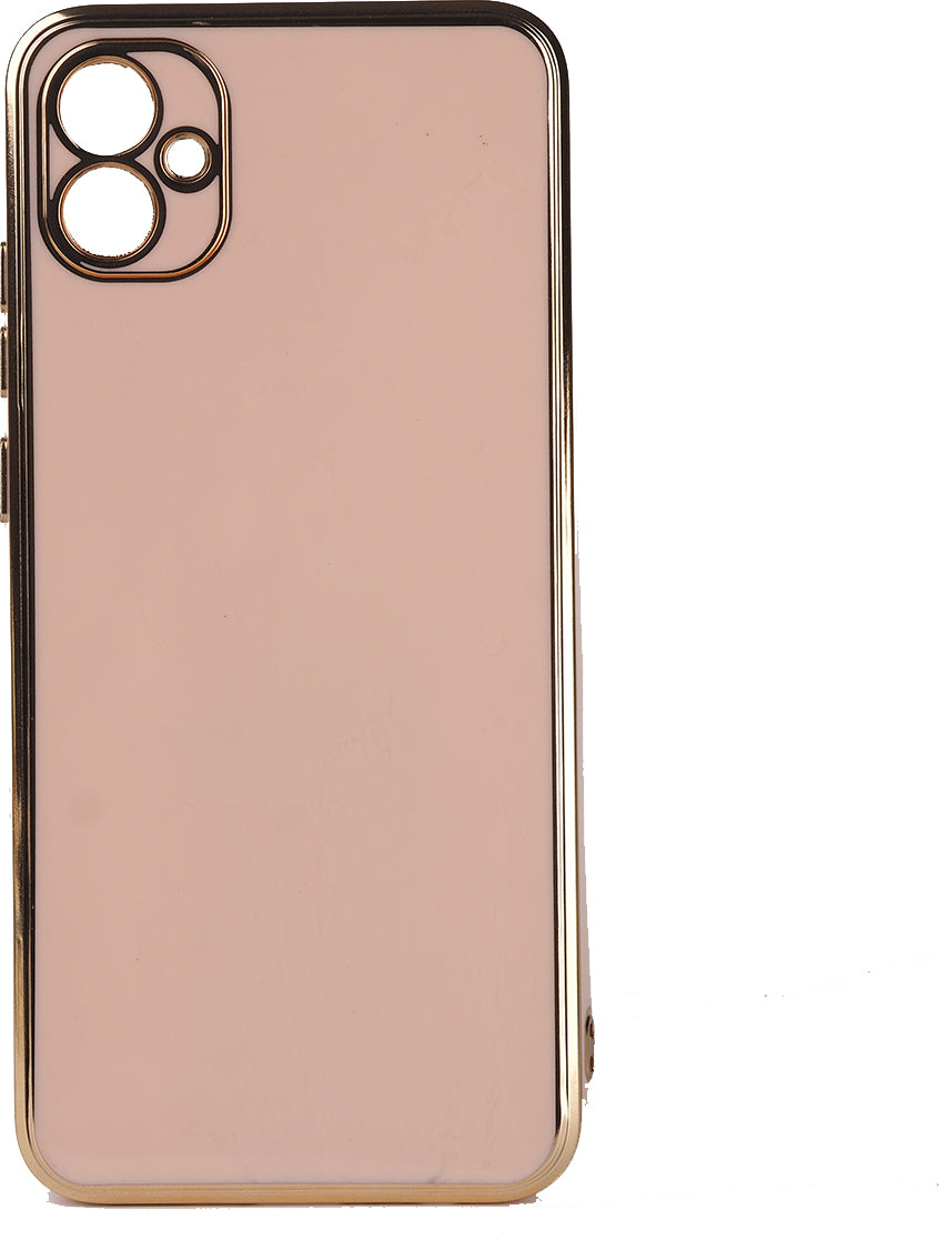 Galaxy A04E Kılıf Mnc Bark Kapak-Rose Gold